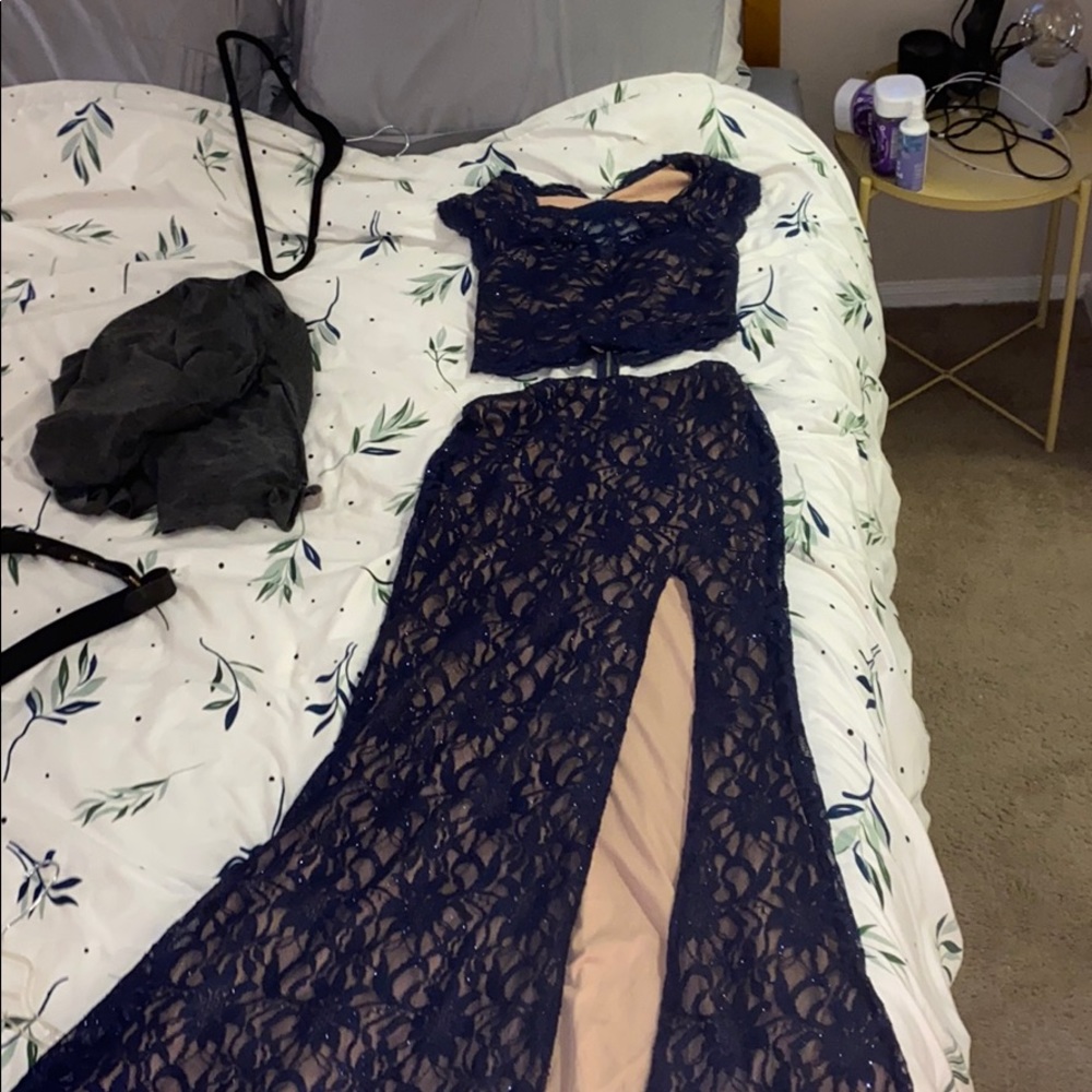 2 piece Prom Dress